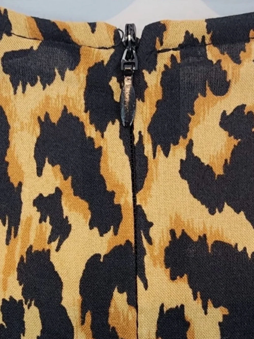 ZARA Wild Muse Leopard Print Tiered Maxi Dress Size S NWT - Picture 9 of 12
